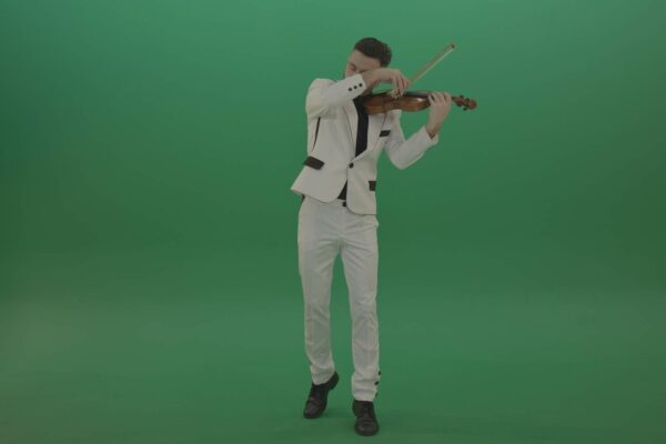 Jazz-Man-music-violin-player-on-Green-Screen-Video-Footage-4K-Layer-2