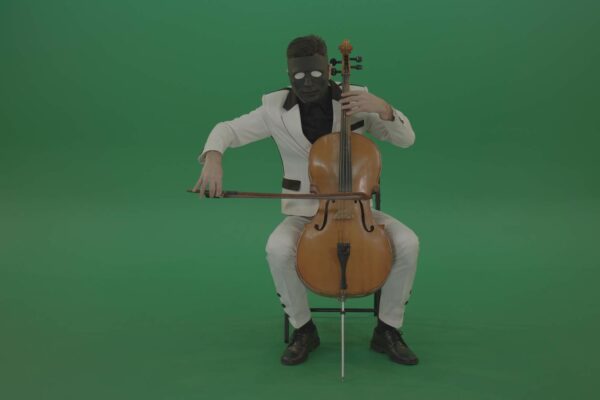 Jazz-Man-music-violin-player-on-Green-Screen-Video-Footage-4K-Layer-3