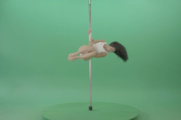 Pole-Dance-Strip-Girl-in-white-on-Green-Screen-Video-Footage-4K-Layer-6