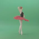 Ballet Dancing Girl Green Screen Video Footage