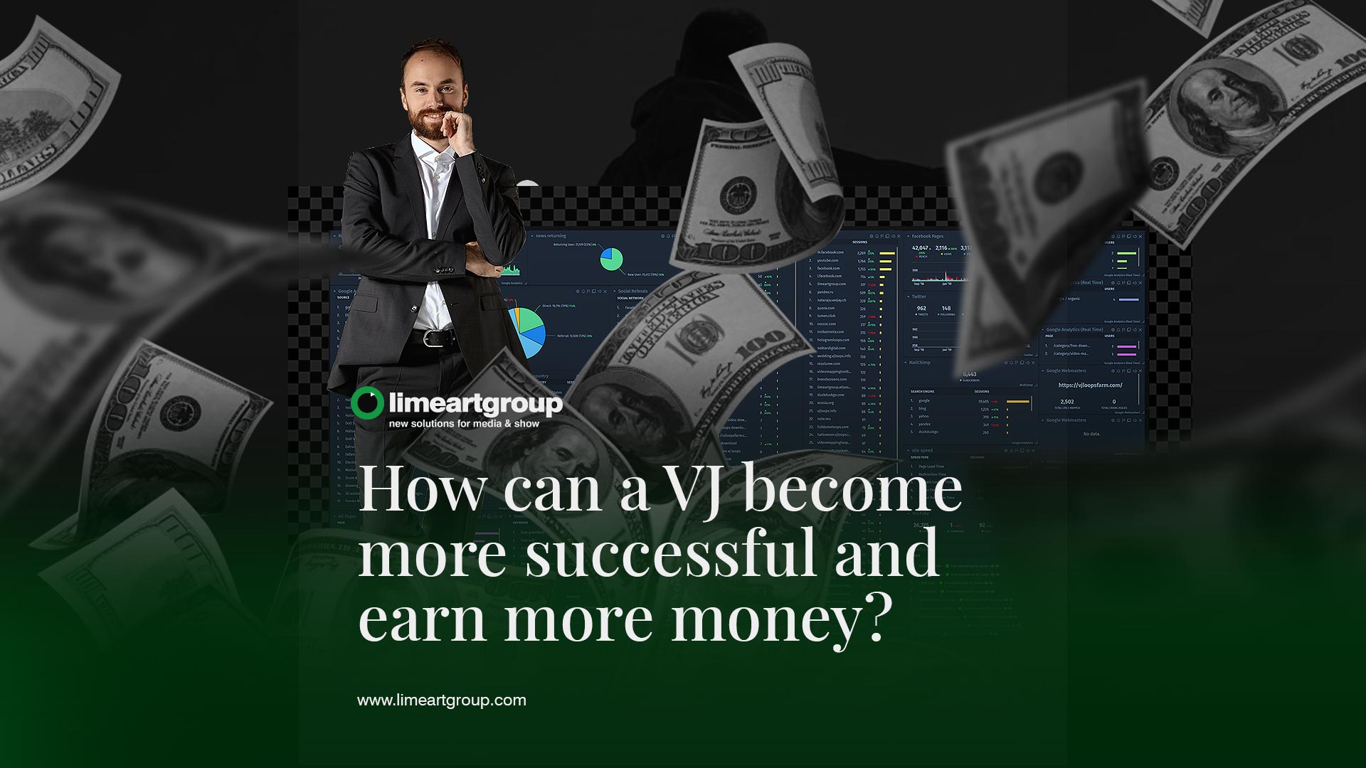 How can a VJ become more successful and earn more money?