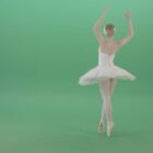 Ballet dancing girl video footage