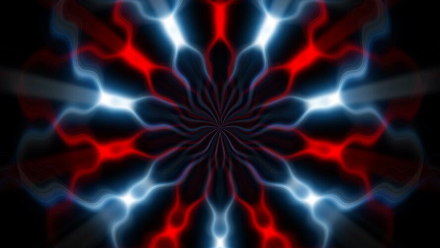 Lights art stage design video vj loop