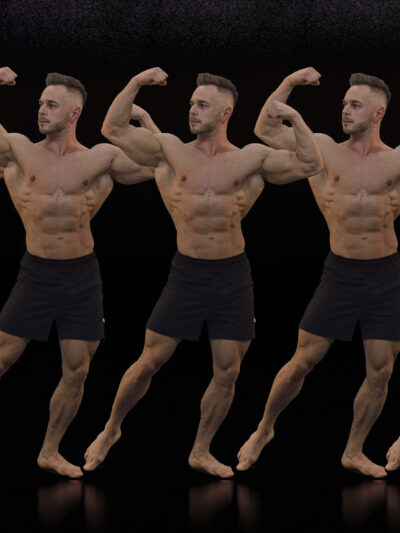 Bodybuilder-Pattern-Video-art-VJ-Loops-Pack