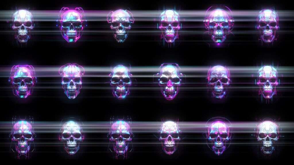 Skull Mix - AI Visuals Collection Vol.1