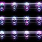 AI Skull Visuals Halloween