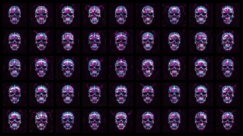 Skull Mix - AI Visuals Collection Vol.1