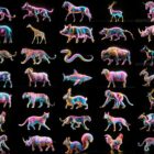 vj loops pack glamour animals