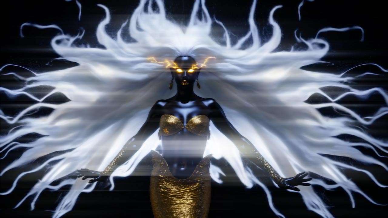 Golden-Mermaids-AI-Video-Art-VJ-Loop-Layer-10 Golden Mermaids, Mermaid VJ Loops